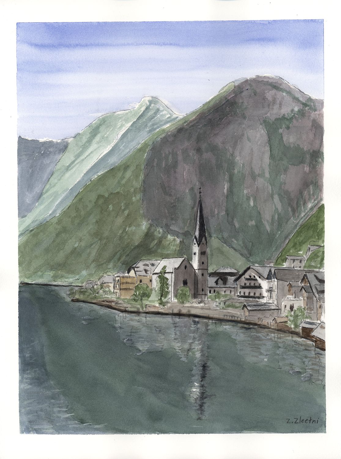 Blick auf Hallstatt