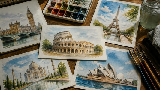 Watercolor Paintings of Famous Landmarks: 2026 Guide