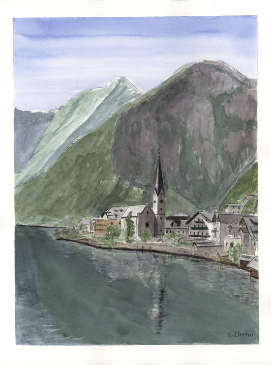Blick auf Hallstatt