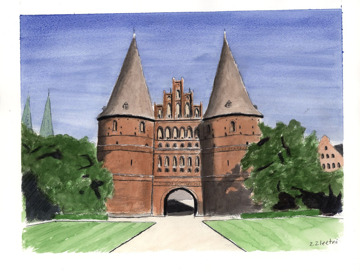 Holstentor Watercolor