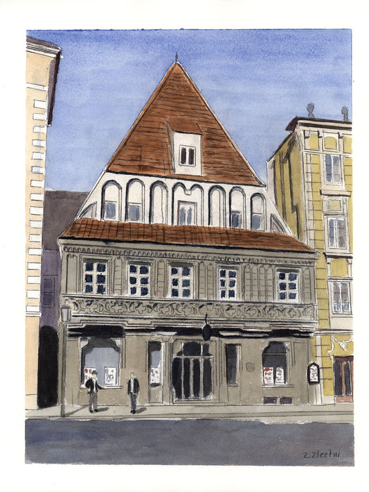 Das Bummerlhaus Watercolor